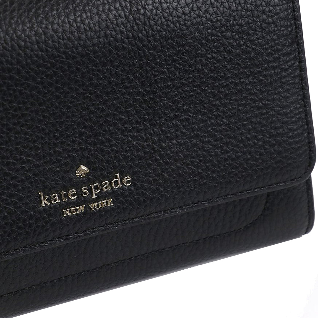 Kate Spade Pebble hotsell Leather Harlow Wallet On a String