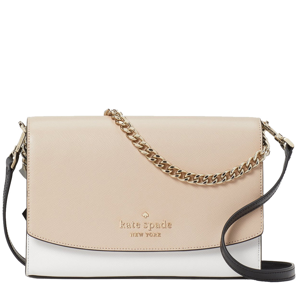 Kate Spade Carson Convertible Crossbody Black Saffiano Leather -  ShopperBoard