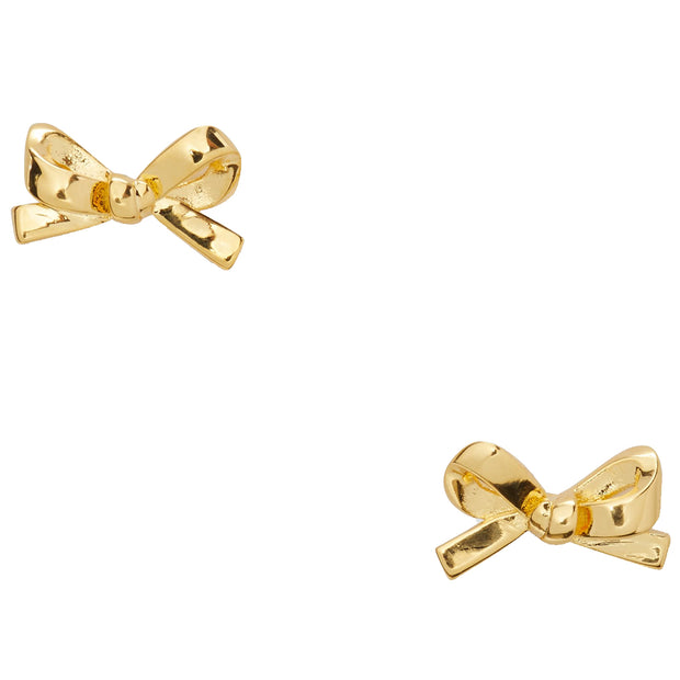 Buy Kate Spade Skinny Mini Bow Studs Earrings in Gold o0ru2906 Online in Singapore | PinkOrchard.com