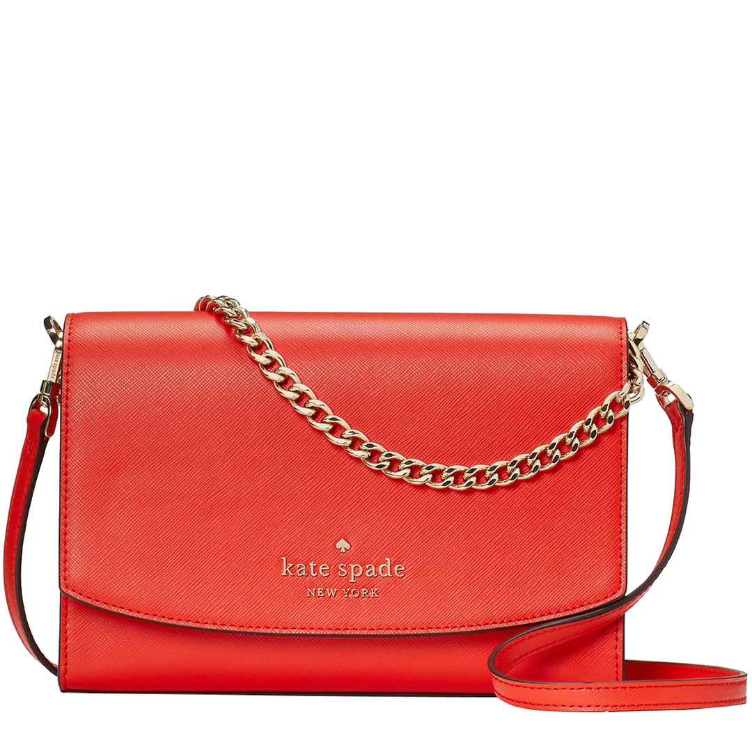 Kate Spade Carson store Convertible Crossbody COLOR: Red Currant