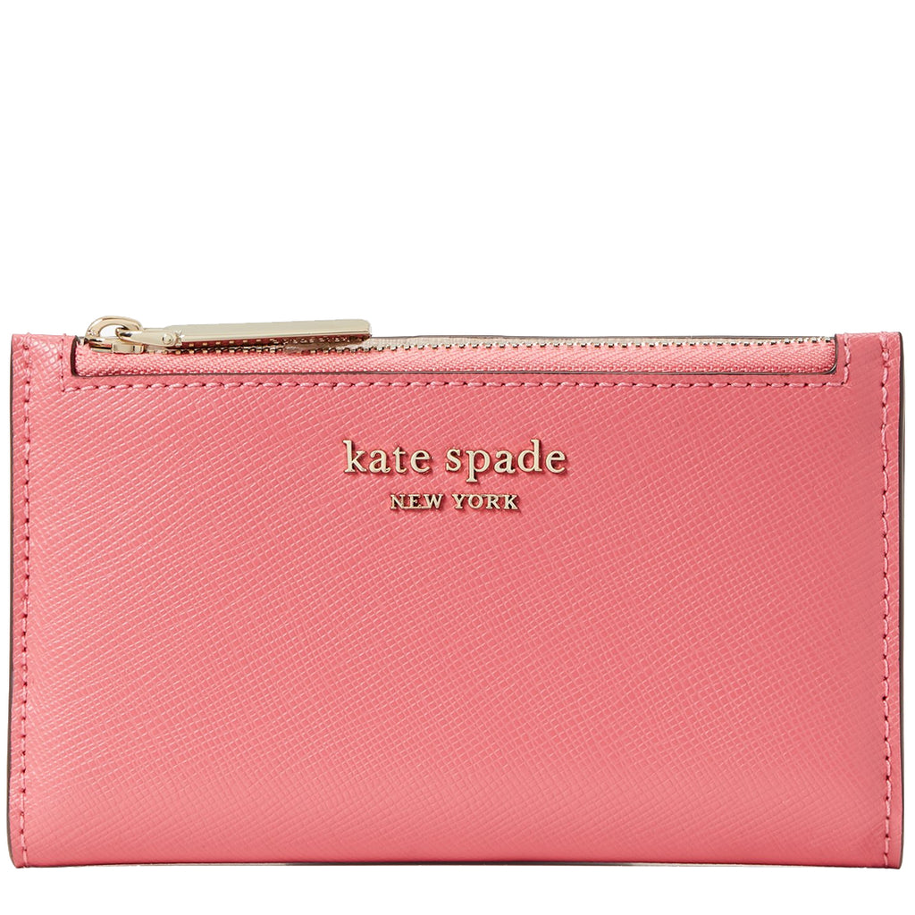 Kate Spade Spencer Small Slim Bifold Wallet in Orchid pwr00280