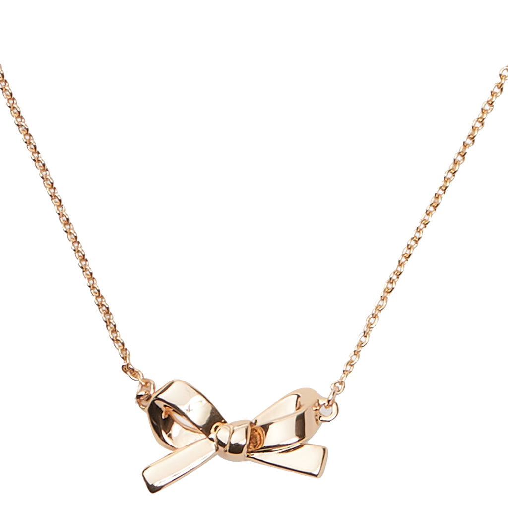 Kate spade bow tie on sale necklace