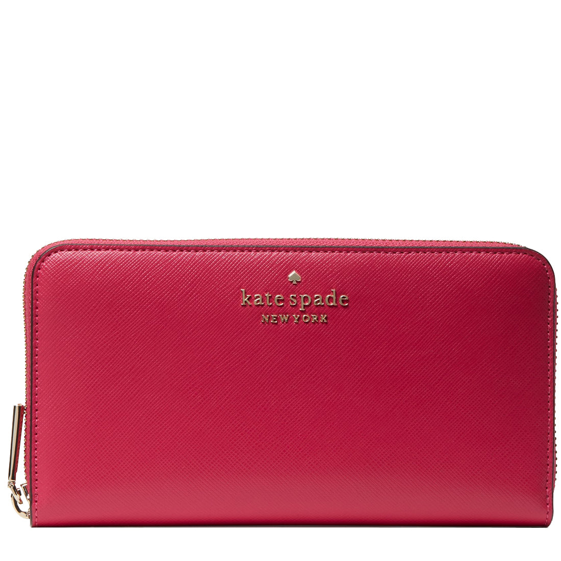 Kate Spade Staci Large Continental Wallet in Pink Ruby wlr00130 ...