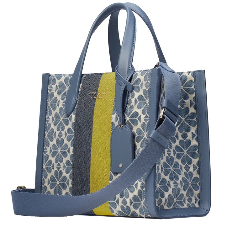Buy KATE SPADE Spade Flower Jacquard Stripe Market Tote Bag, Blue Color  Women
