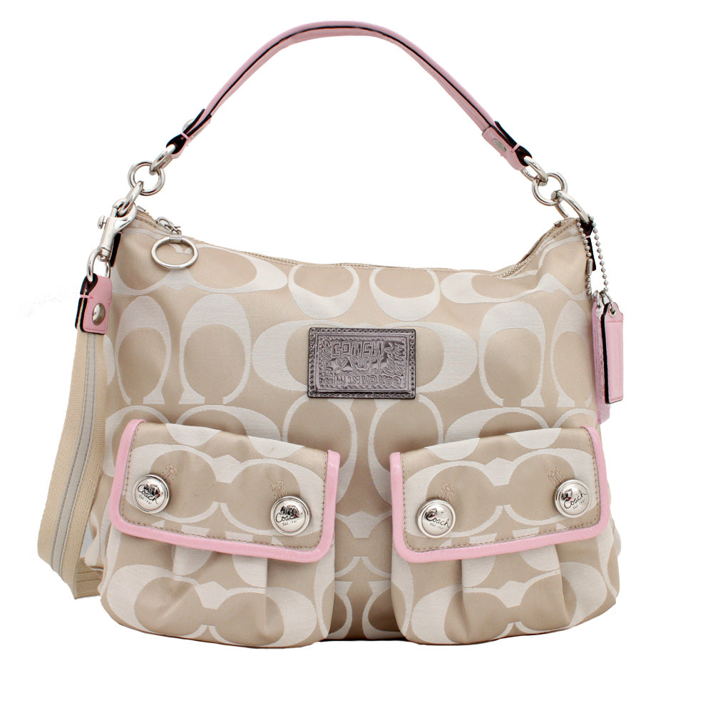 Coach poppy best sale purse pink