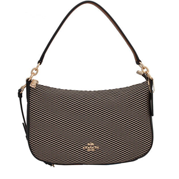 Coach 28892 Chelsea Crossbody Bag in Legacy Jacquard PinkOrchard