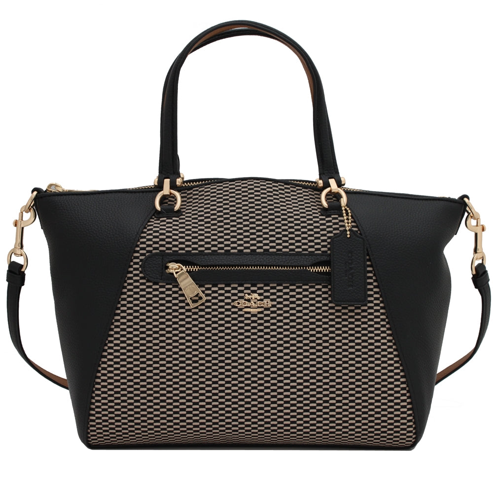 Coach horse and hot sale carriage jacquard prairie satchel