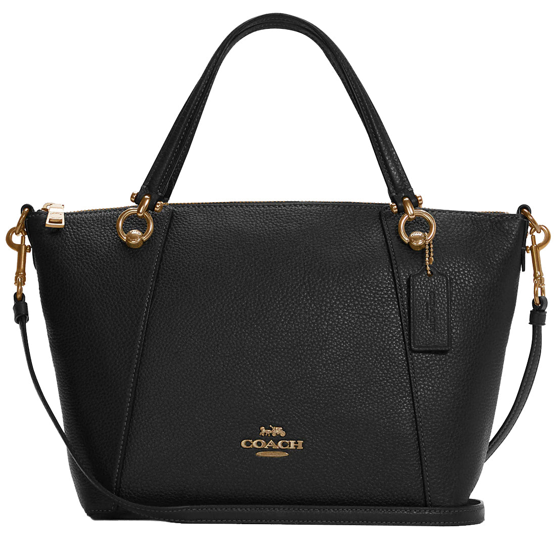 Buy Coach Kacey Satchel Bag in Black C6229 Online in Singapore ...