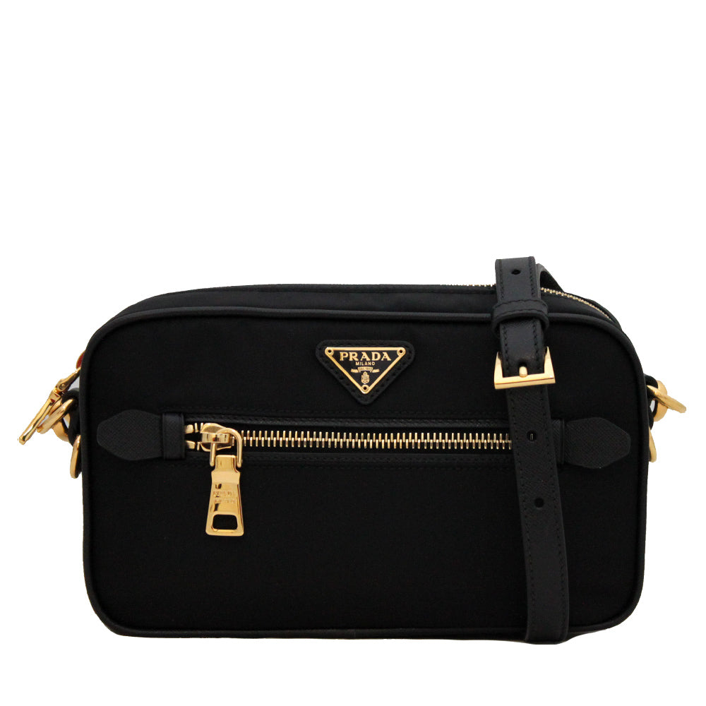 Prada Two-way Top Zip Logo Camera Bag In Default Title