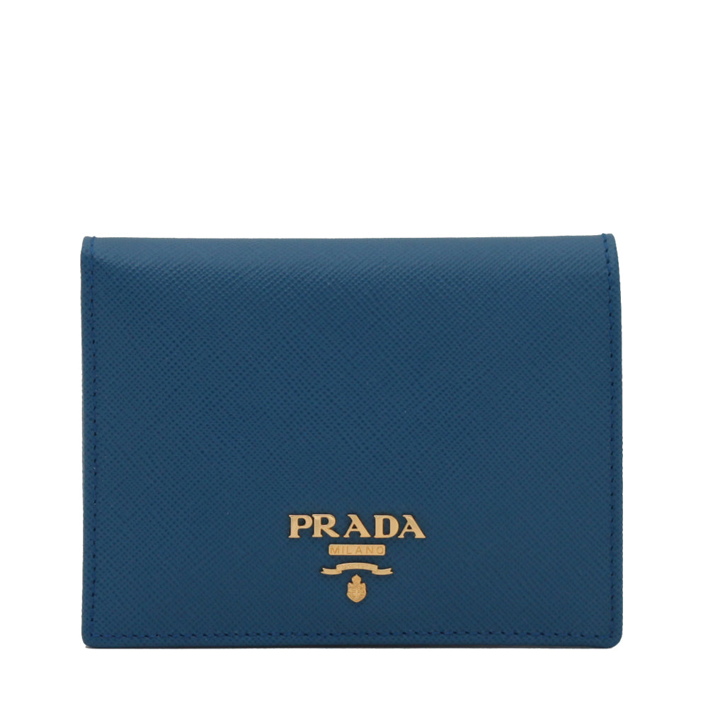 Prada best sale blue wallet