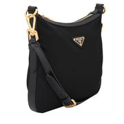 Prada 1BH706 Tessuto Nylon Sling Bag- Black