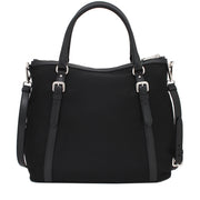 Prada BR5116 Tessuto Nylon Convertible Bag- Black