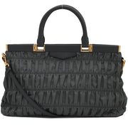 Prada B2803Z Tessuto Nylon Gaufre Convertible Bag- Ardesia