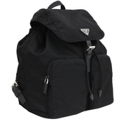 Prada 1BZ005 Tessuto Nylon Zainetto Back Pack Bag- Black