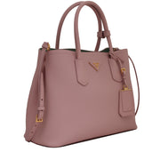 Prada 1BG775 Saffiano Cuir Shopping Convertible Tote Bag- Orchidea- Acquam