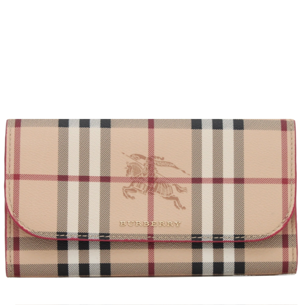 Leather wallet Burberry Multicolour in Leather - 32218171