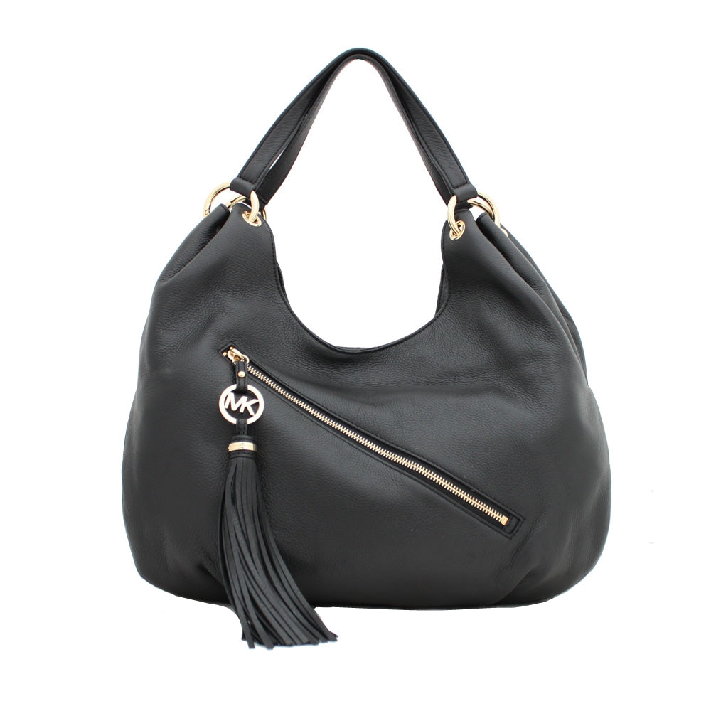 Deals Michael Kors Charm Tassel Leather Hobo