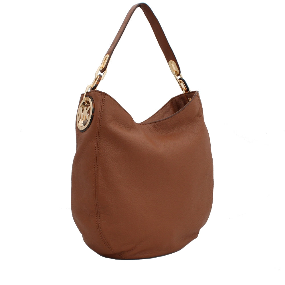 Michael Kors Fulton Hobo Luggage online Brown