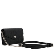 Michael Kors Signature Phone Crossbody Bag- Black