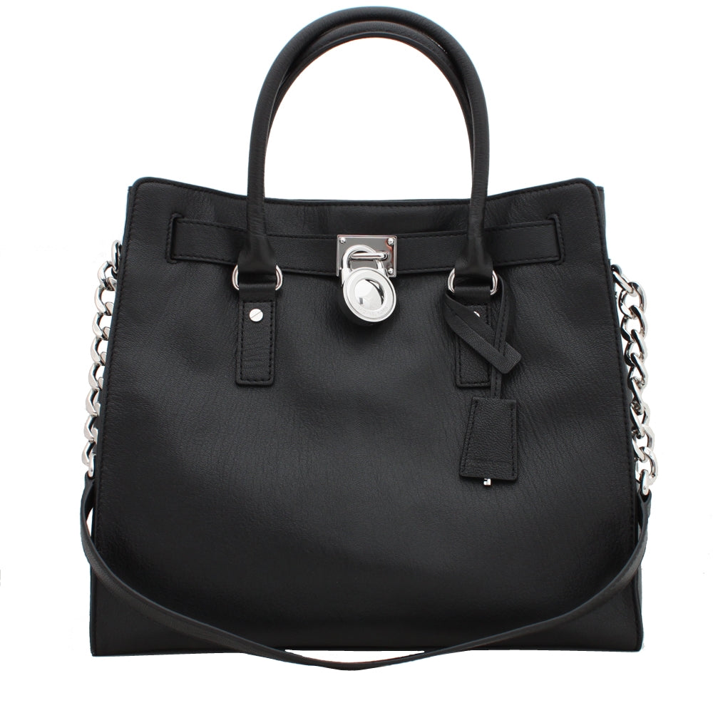 Michael Kors Hamilton Large North South Tote Bag Black