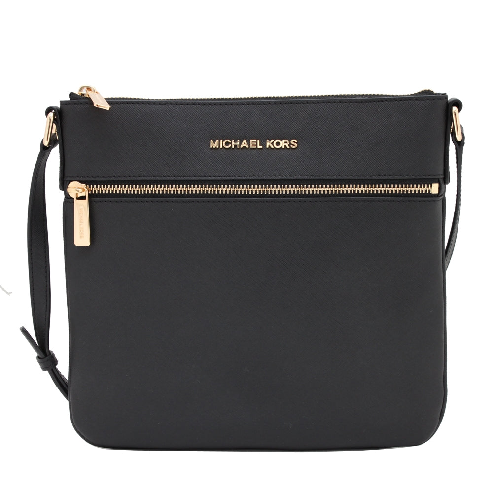 Michael kors bedford signature flat crossbody best sale