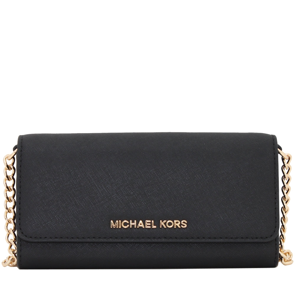 Sale MICHAEL BY MICHAEL KORS Leather POCHETTE CHAIN Bag Black -20% Off Elsa  Boutique