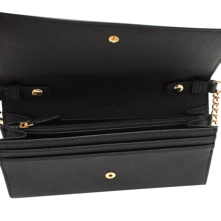 MICHAEL Michael Kors Jet Set Charm Small Slim Card Case (Vanilla/Acorn)  Wallet Handbags - ShopStyle