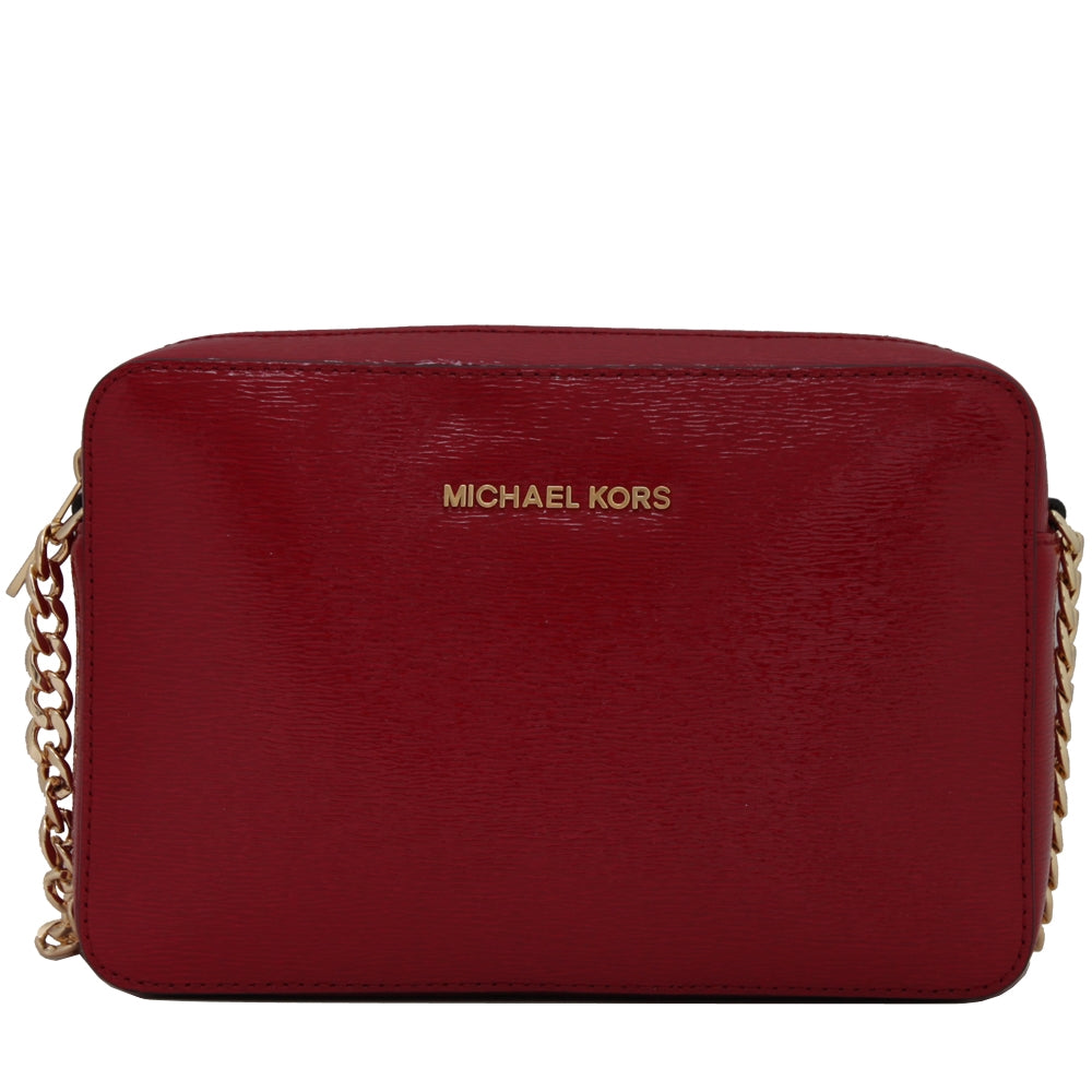 Red michael kors hot sale crossbody bag