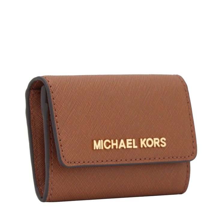 Michael Kors Jet Set Travel Medium Top Zip Card Case Wallet Coin