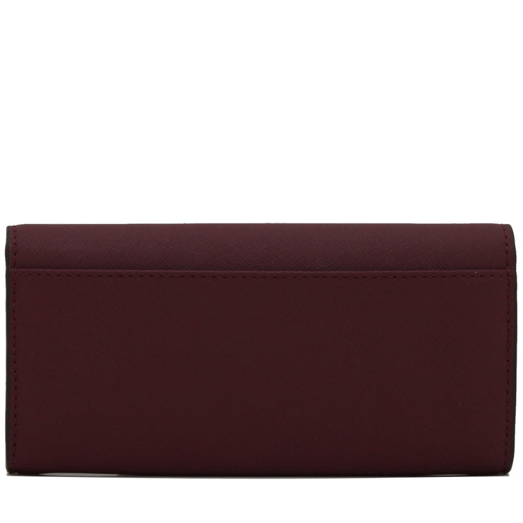 Jet Set Travel Saffiano Leather Continental Wallet