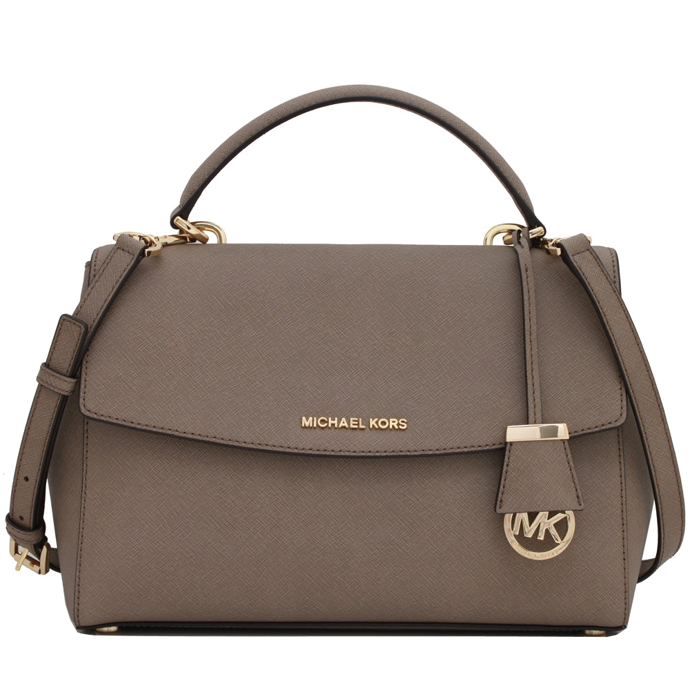 Michael Kors Ava Medium in Saffiano and New Ava in Smooth Leather 