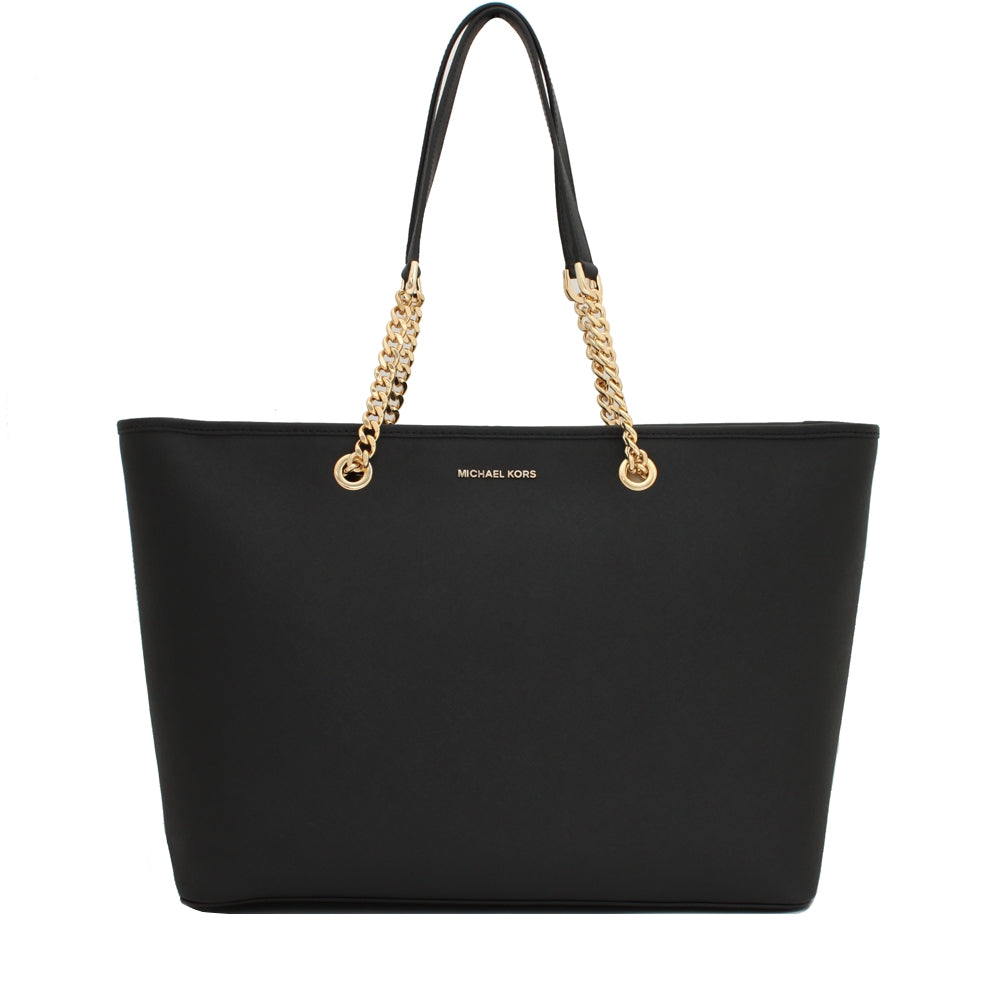 Michael Kors handbag for women jet set item chain tote in leather