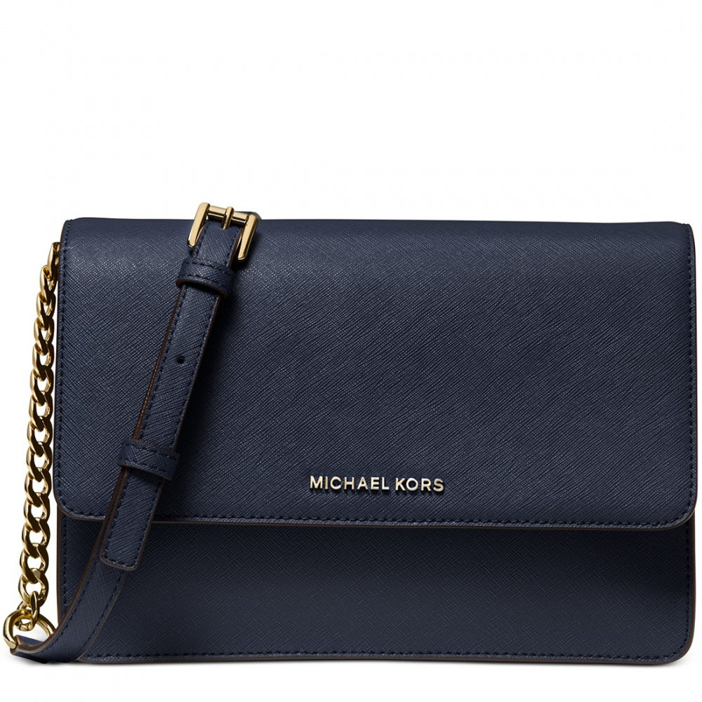 Michael Michael Kors Large Chelsea saffiano-leather Crossbody Bag