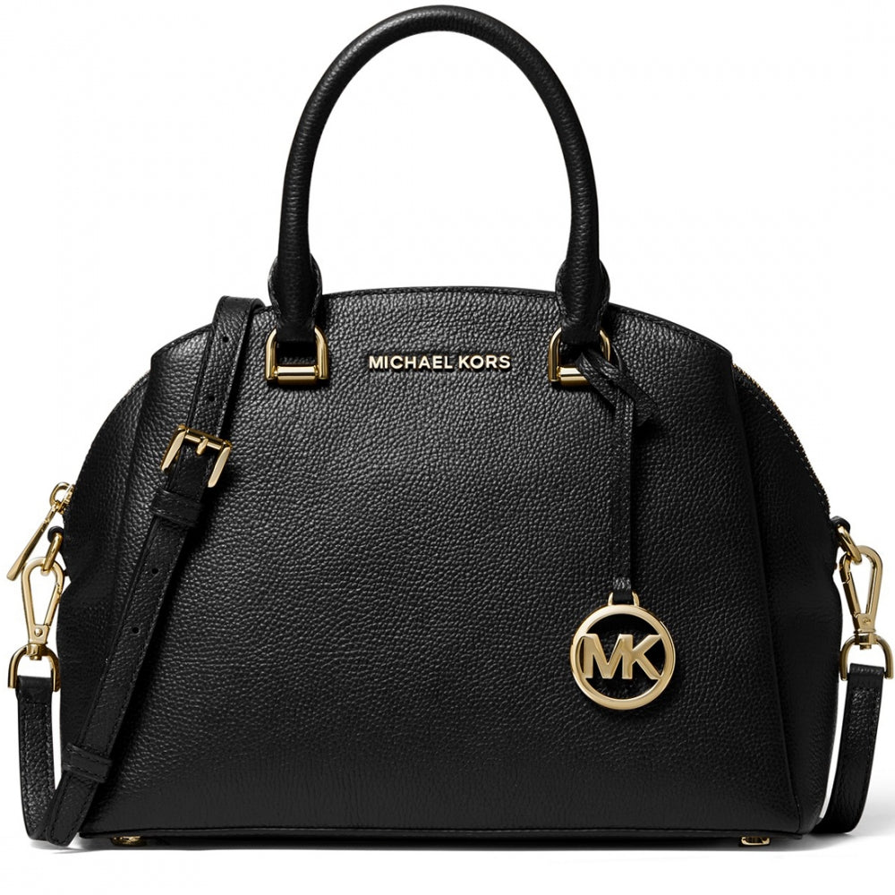 2024 Micheal Korst Maxine Small Pebbled Leather Satchel