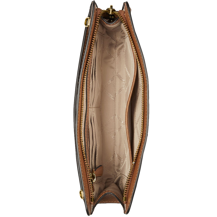 Jet Set Large Saffiano Leather Convertible Crossbody Bag