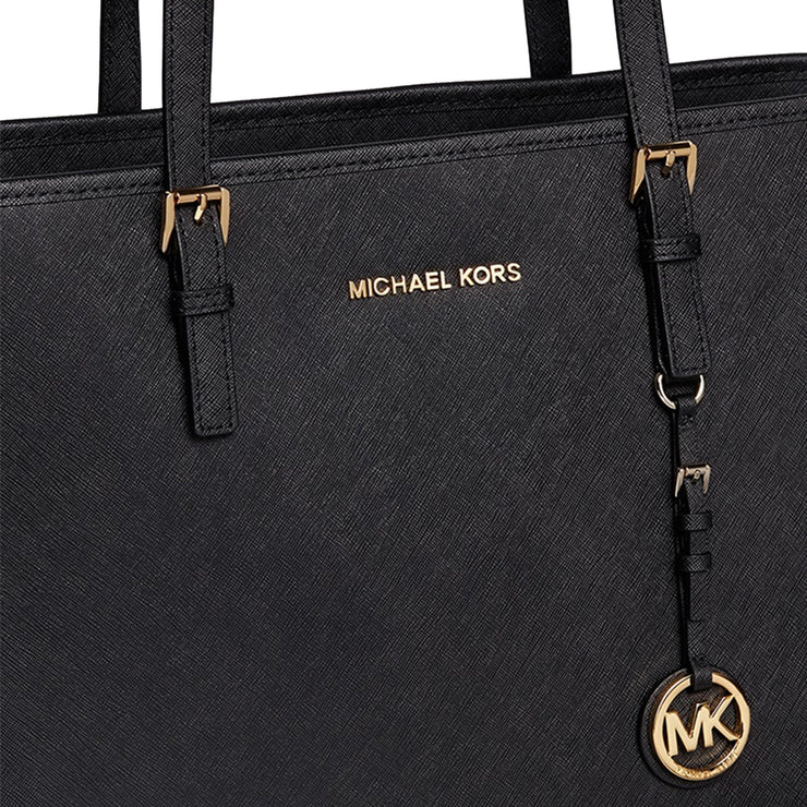 Jet Set Saffiano Leather Top-Zip Tote Bag by Michael Kors - Sam's Club
