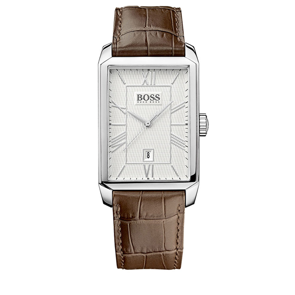 Boss rectangular watch best sale