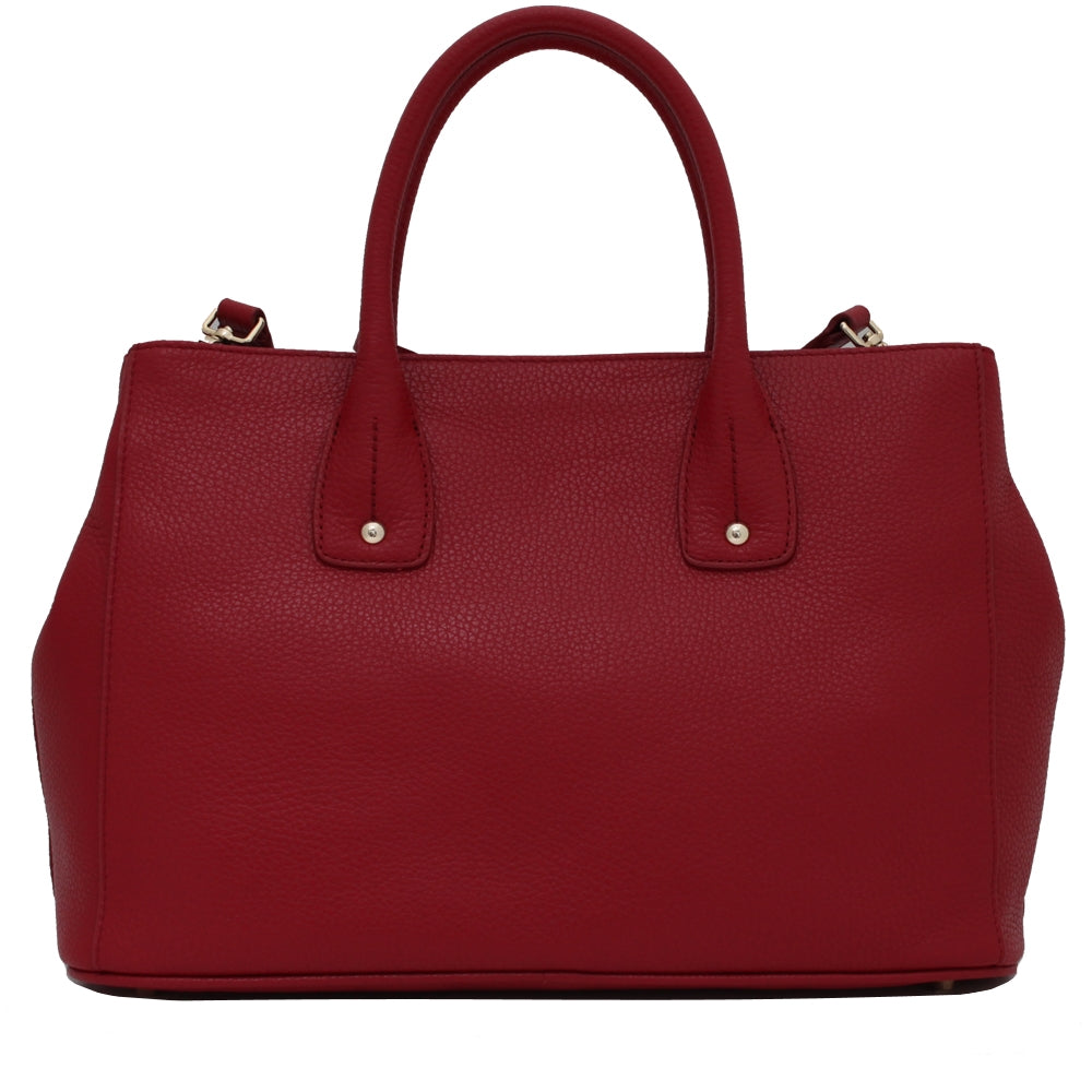 Furla Serena Small Leather Tote Bag PinkOrchard