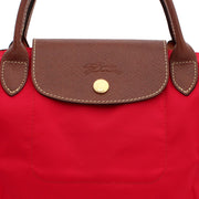 LongChamp Le Pliage Mini Tote- Red Garance