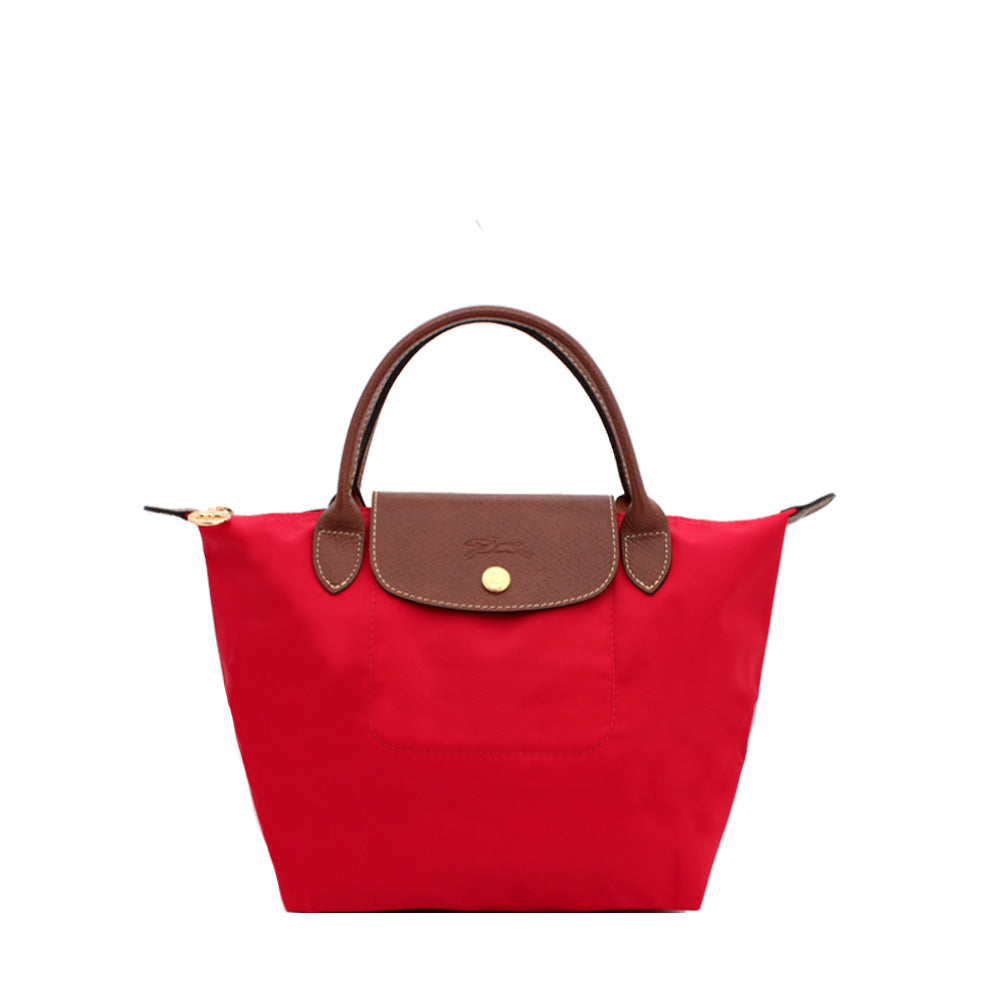 Longchamp Honore 404 hot small tote(ruby red