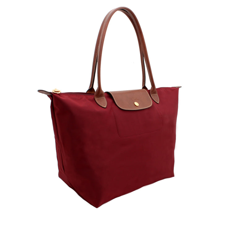 LongChamp Le Pliage Medium Shoulder Tote- Lagoon