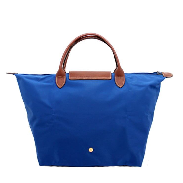 Longchamp Le Pliage Medium Top Handle Tote Bag- Indigo