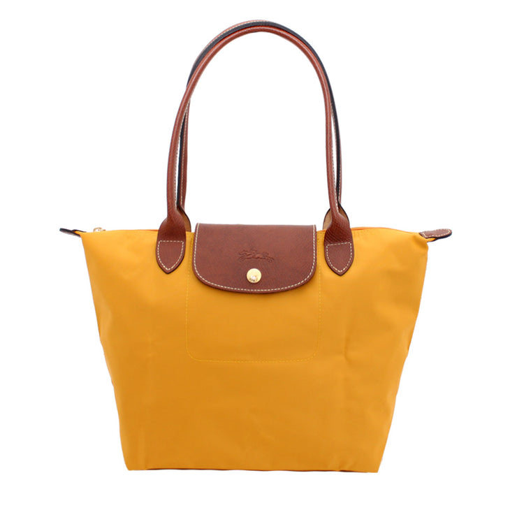 LongChamp Le Pliage Small Shoulder Tote Bag- Sunshine