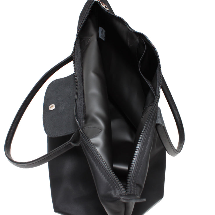 Longchamp Le Pliage Neo Large Nylon Shoulder Tote Bag, Black