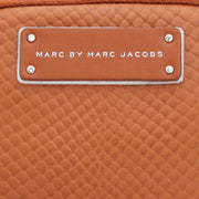 Marc by Marc Jacobs Leather Small Wristlet- Rum