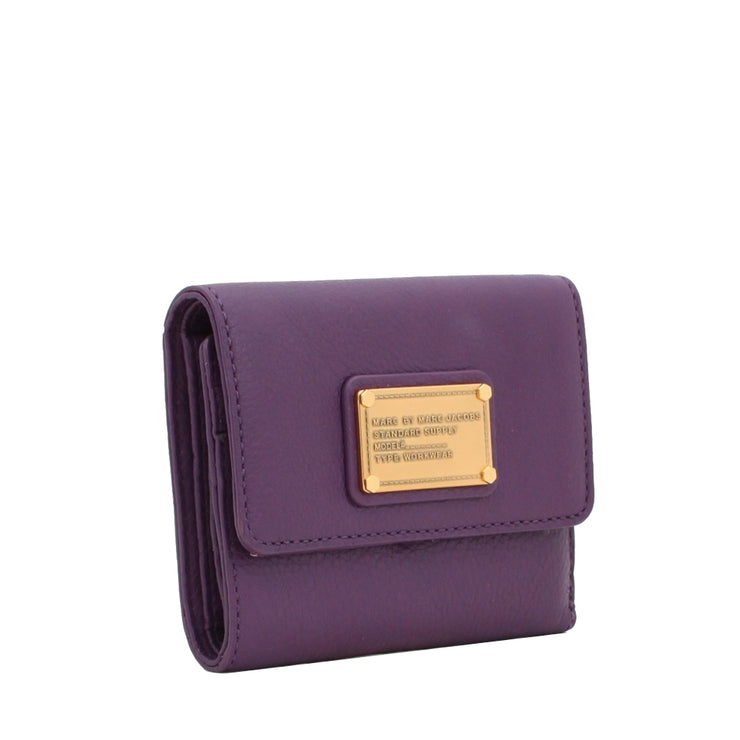 Marc by Marc Jacobs Classic Q New Billfold Wallet- Fuchsia