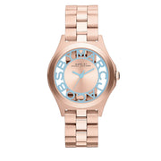 Marc by Marc Jacobs Watch MBM3296- Henry Skeleton Rose Gold Stainless Steel Ladies Watch