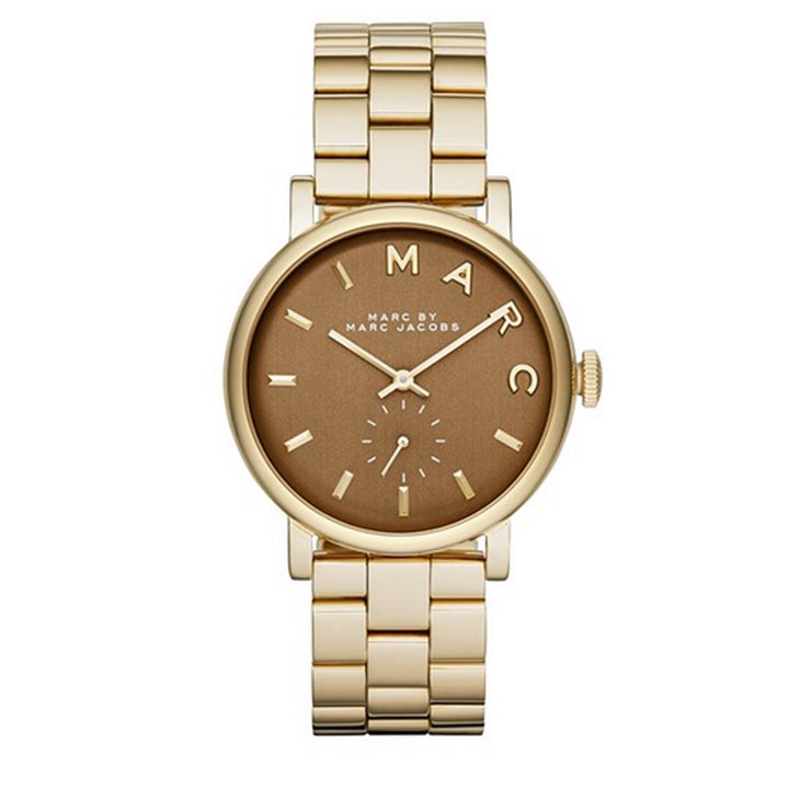 Marc by Marc Jacobs Watch MBM8631- Baker Gold Stainless Steel Ladies Watch