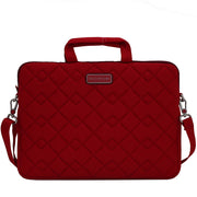 Marc by Marc Jacobs Crosby Neoprene 15 Inch Commuter Case Laptop Bag- Rosey Red