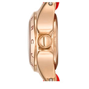 Marc by Marc Jacobs Watch MBM1343- Dinky Blade Red Leather Ladies Watch